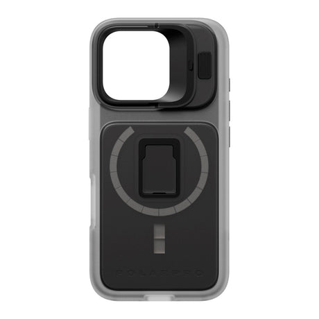 iPhone 16 Pro PolarPro LiteChaser 16 Pro Case - MagSafe Compatible - Transparent / Black