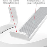 Laptop/MacBook Stand Twelve South Curve SE - Silver