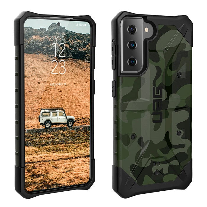 Samsung Galaxy S21+ (Plus) UAG PATHFINDER SE Series Case - Forrest Camo - Green Camo