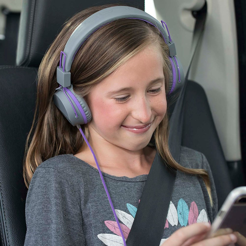 JLab JBuddies Studio Headphones For Kids Over 6 Years - Purple