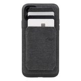 Peak Design Magnetic Nylon Fabric Card Holder - MagSafe Compatible - Charcoal