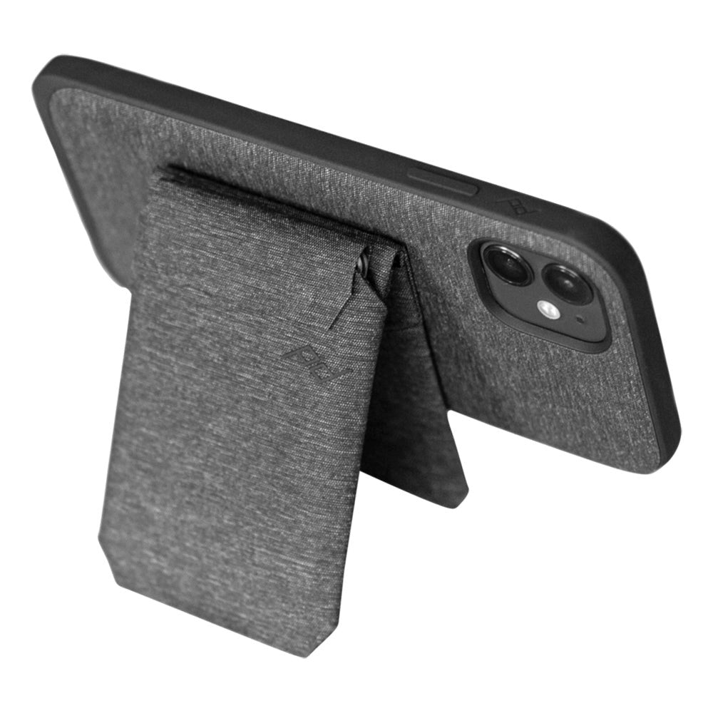 Peak Design Magnetic Nylon Fabric Card Holder w. Standing Function - MagSafe Compatible - Charcoal