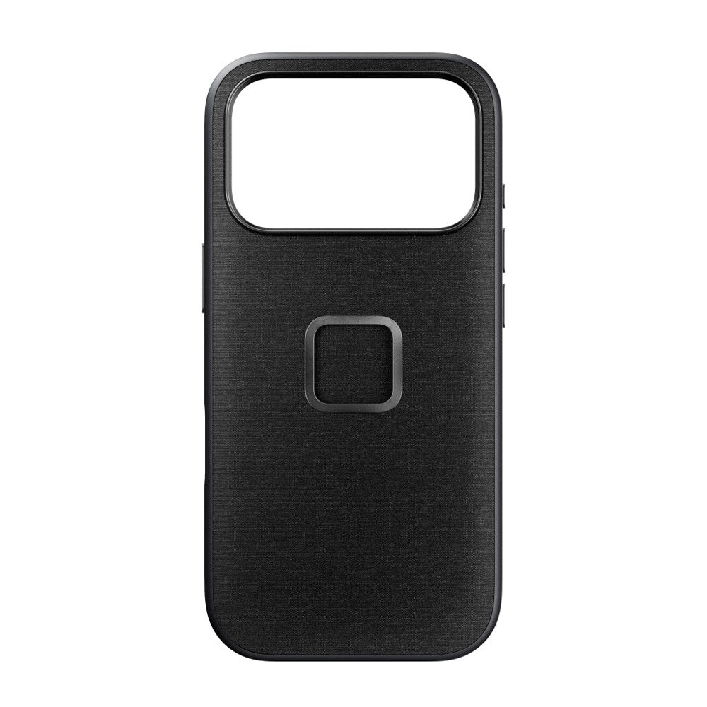 iPhone 17 Pro Peak Design Everyday Fabric Case - MagSafe Compatible - Charcoal