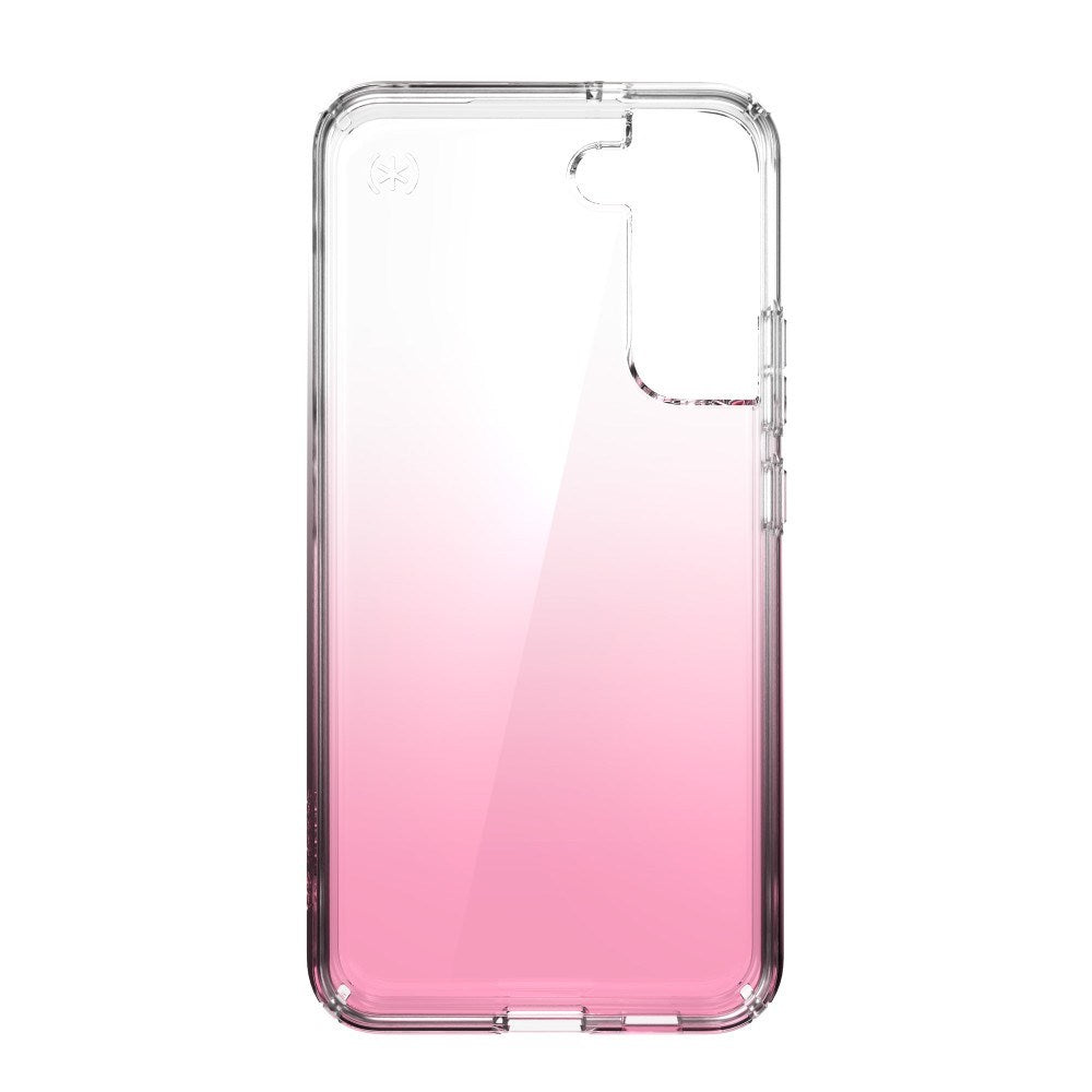 Samsung Galaxy S22+ (Plus) Speck Presidio Perfect-Clear Case - Antibacterial - Transparent / Pink