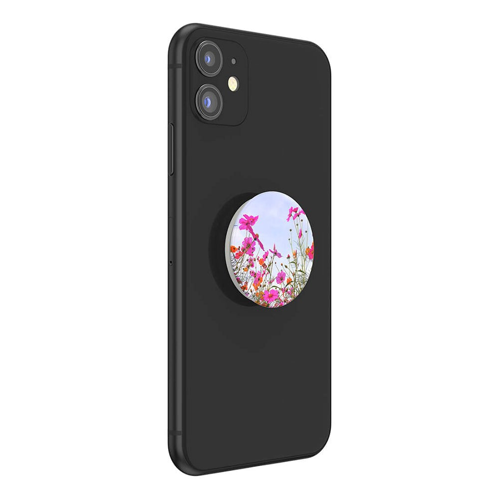 POPSOCKETS PopGrip Fuschia Blooms Removable Grip with Stand Function