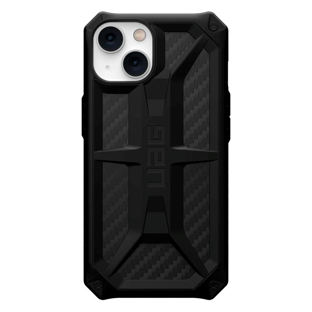 iPhone 14 / 13 UAG MONARCH Pro Series Back Case - Carbon Fiber - Black