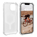 iPhone 14 / 13 UAG ESSENTIAL ARMOR Series Case - MagSafe Compatible - Frosted Ice - Transparent