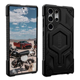 Samsung Galaxy S23 Ultra UAG MONARCH Pro Series Back Case - Carbon Fiber - MagSafe Compatible - Black