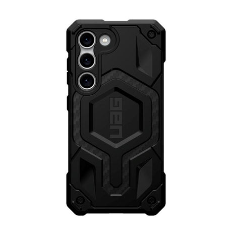 Samsung Galaxy S23 UAG MONARCH Pro Series Drop Proof Case - MagSafe Compatible - Kevlar Black