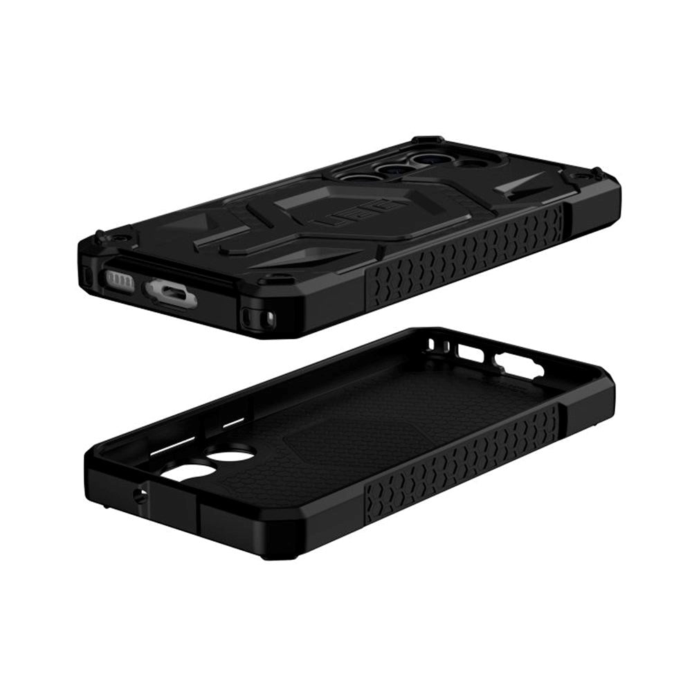 Samsung Galaxy S23 UAG MONARCH Pro Series Drop Proof Case - MagSafe Compatible - Kevlar Black