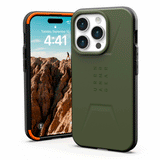 iPhone 15 Pro UAG CIVILIAN Series Case - MagSafe Compatible - Olive