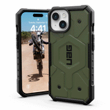 iPhone 15 UAG PATHFINDER Series Back Case - MagSafe Compatible - Olive