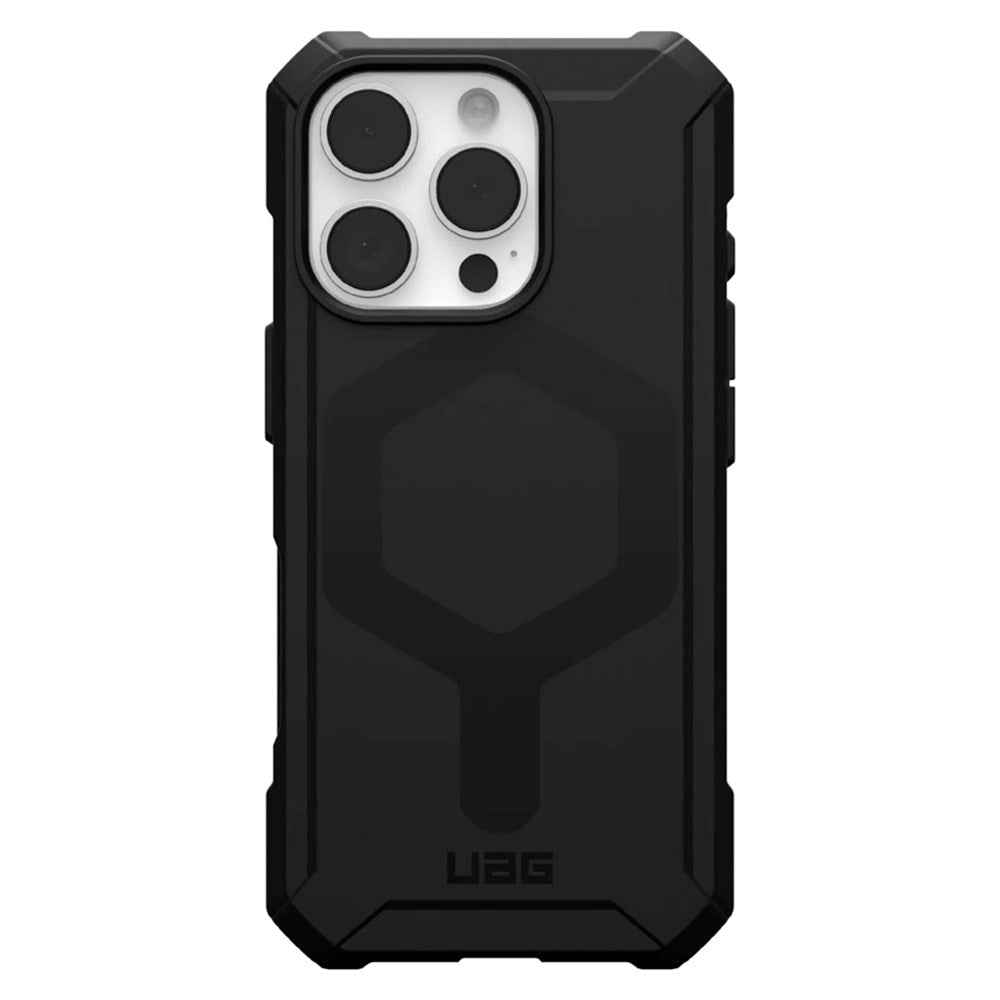 iPhone 16 Pro UAG ESSENTIAL ARMOR Series Case - MagSafe Compatible - Black