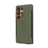 UAG Samsung Galaxy S25 Ultra Civilian Pro Case - Orange/Green