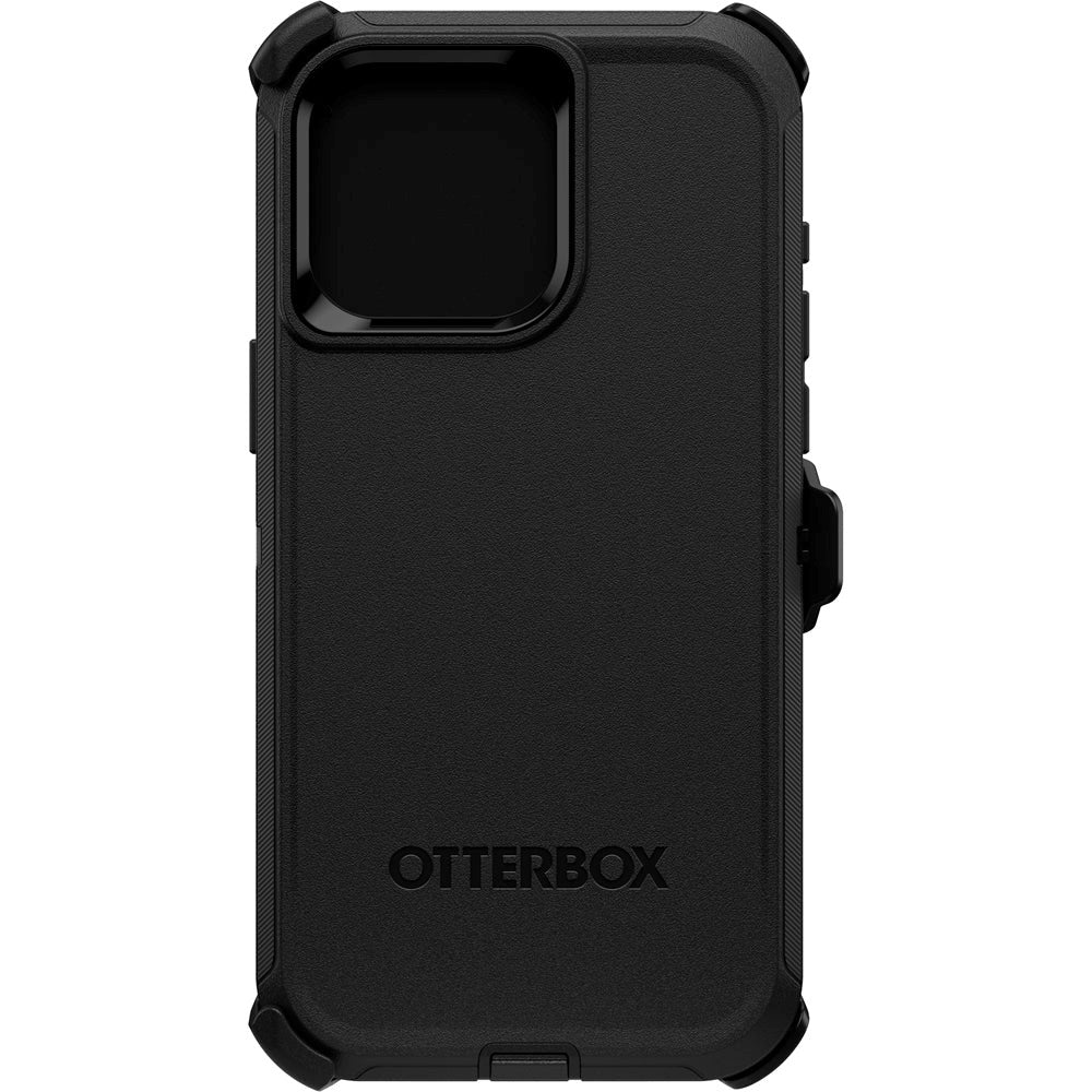 OTTERBOX Defender Series iPhone 15 Pro Max Case with Belt Holder - Black