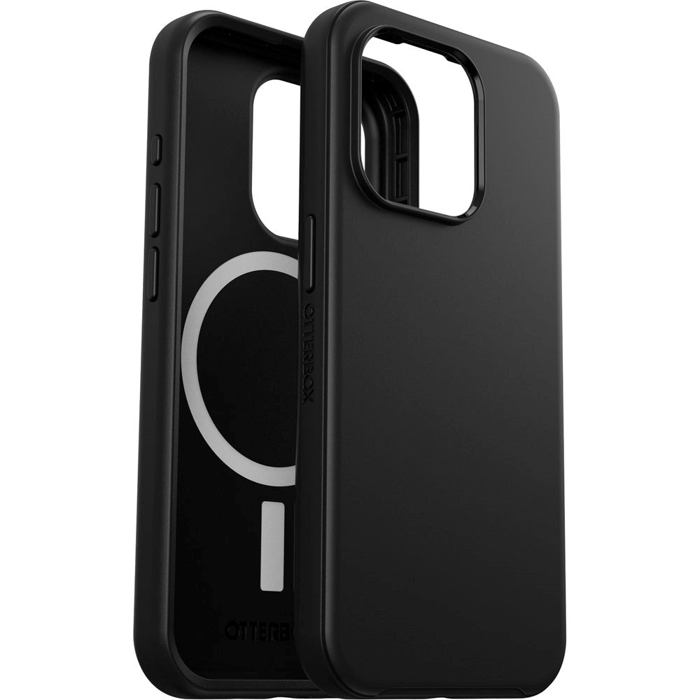 OtterBox Symmetry Series iPhone 15 Pro Case - MagSafe Compatible - Black