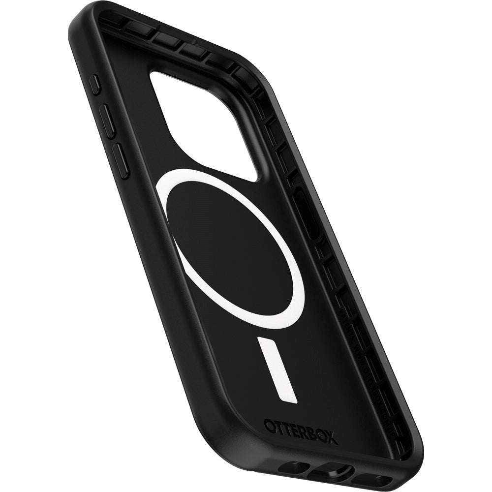 OtterBox Symmetry Series iPhone 15 Pro Case - MagSafe Compatible - Black