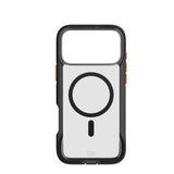 iPhone 17 Pro Max Tech21 EVO Pro Case with Lanyard - MagSafe Compatible - Transparent / Black