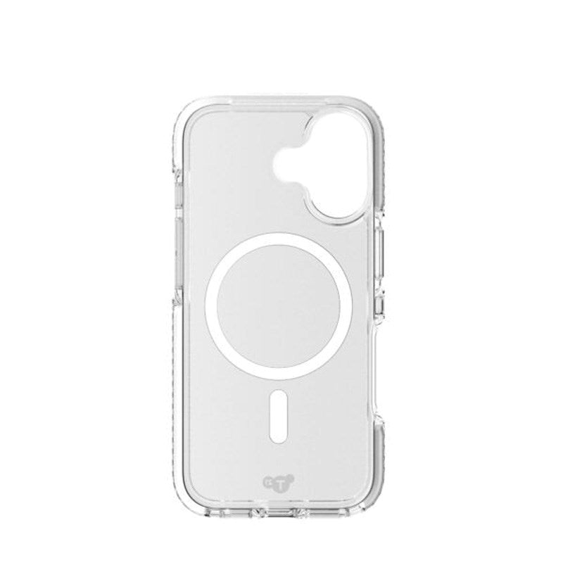 iPhone 17 Tech21 EVO Crystal Case - MagSafe Compatible - Transparent / Silver