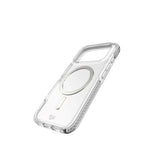 iPhone 17 Pro Tech21 EVO Crystal Case - MagSafe Compatible - Transparent / Silver