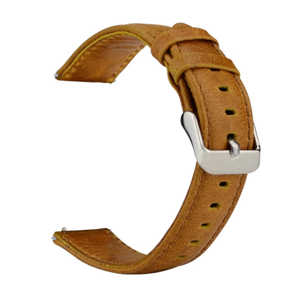 Classic Leather Strap Universal (20mm) - Light Brown