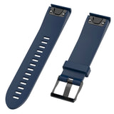 Universal Garmin 20mm QuickFit Neutral Silicone Strap incl. Screwdrivers - Dark Blue