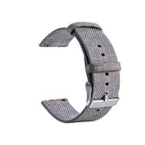 Smartwatch Nylon Canvas Strap - (20mm) - Grey