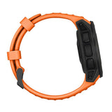 Garmin Instinct 22mm Silicone Strap w. Pins - Orange