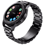 Universal Stainless Steel Smartwatch Strap (22mm) - Black