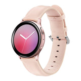 Universal Smartwatch Leather Strap (20mm) - Peach