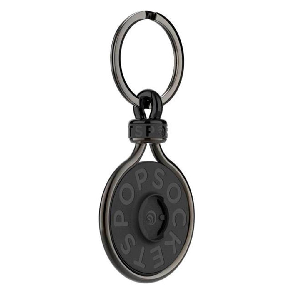 PopSockets Holder Metal Key Ring - PopChain - Black