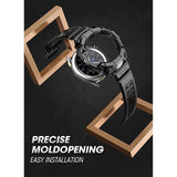 Supcase Unicorn Beetle Pro Samsung Galaxy Watch 4 Classic (46mm) Case w. Built-in Strap Black