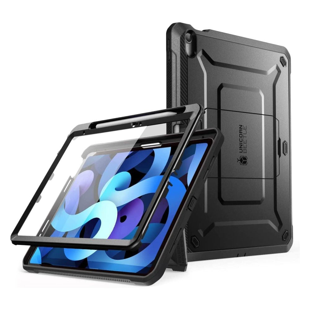 iPad 10.9" (2024/2022) Tough Case - SupCase Unicorn Beetle Pro Case w. Protective Film - Black