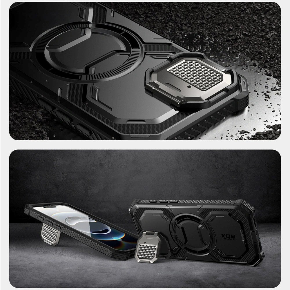 Supcase IBLSN Armorbox iPhone 17e / 16e Case - MagSafe Compatible - Black