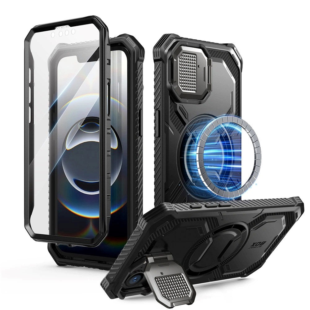 Supcase IBLSN Armorbox iPhone 17e / 16e Case - MagSafe Compatible - Black