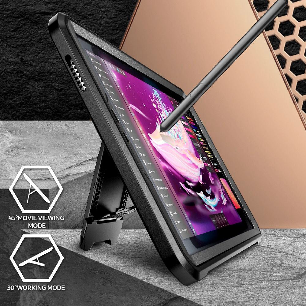 Samsung Galaxy Tab A11 Tech-Protect Supcase Unicorn Beetle Pro Case - Black