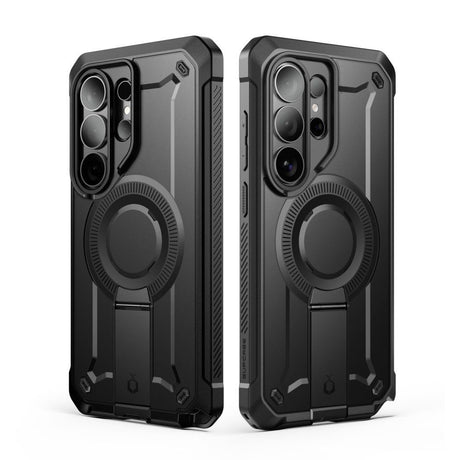 Samsung Galaxy S26 Ultra SUPCASE Unicorn Beetle Pro Mag Case with 2x Front Frame - MagSafe Compatible - Black