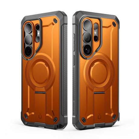 Samsung Galaxy S26 Ultra SUPCASE Unicorn Beetle Pro Mag Case with 2x Front Frame - MagSafe Compatible - Orange