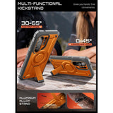 Samsung Galaxy S26 Ultra SUPCASE Unicorn Beetle Pro Mag Case with 2x Front Frame - MagSafe Compatible - Orange