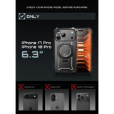 iPhone 18 Pro / 17 Pro Supcase UB Grip Mag Case - MagSafe Compatible - Black