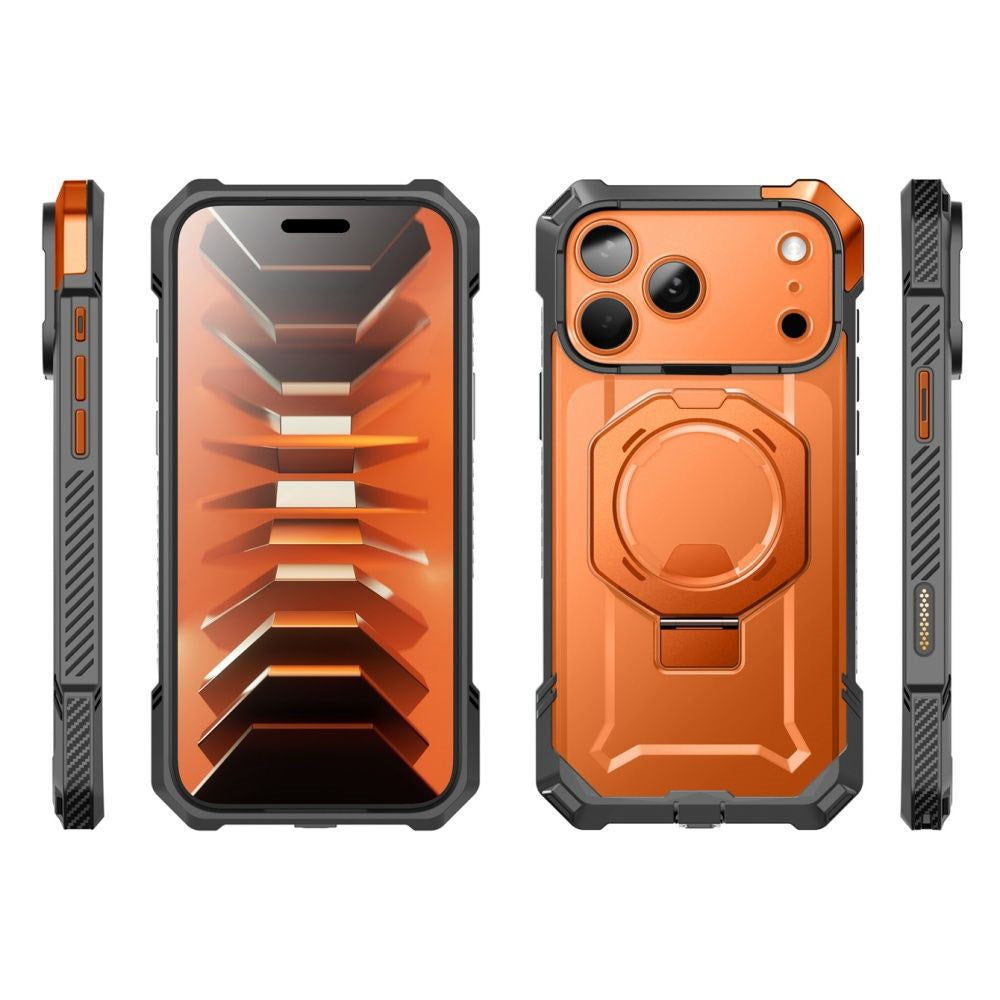 iPhone 18 Pro / 17 Pro Supcase UB Grip Mag Case - MagSafe Compatible - Orange