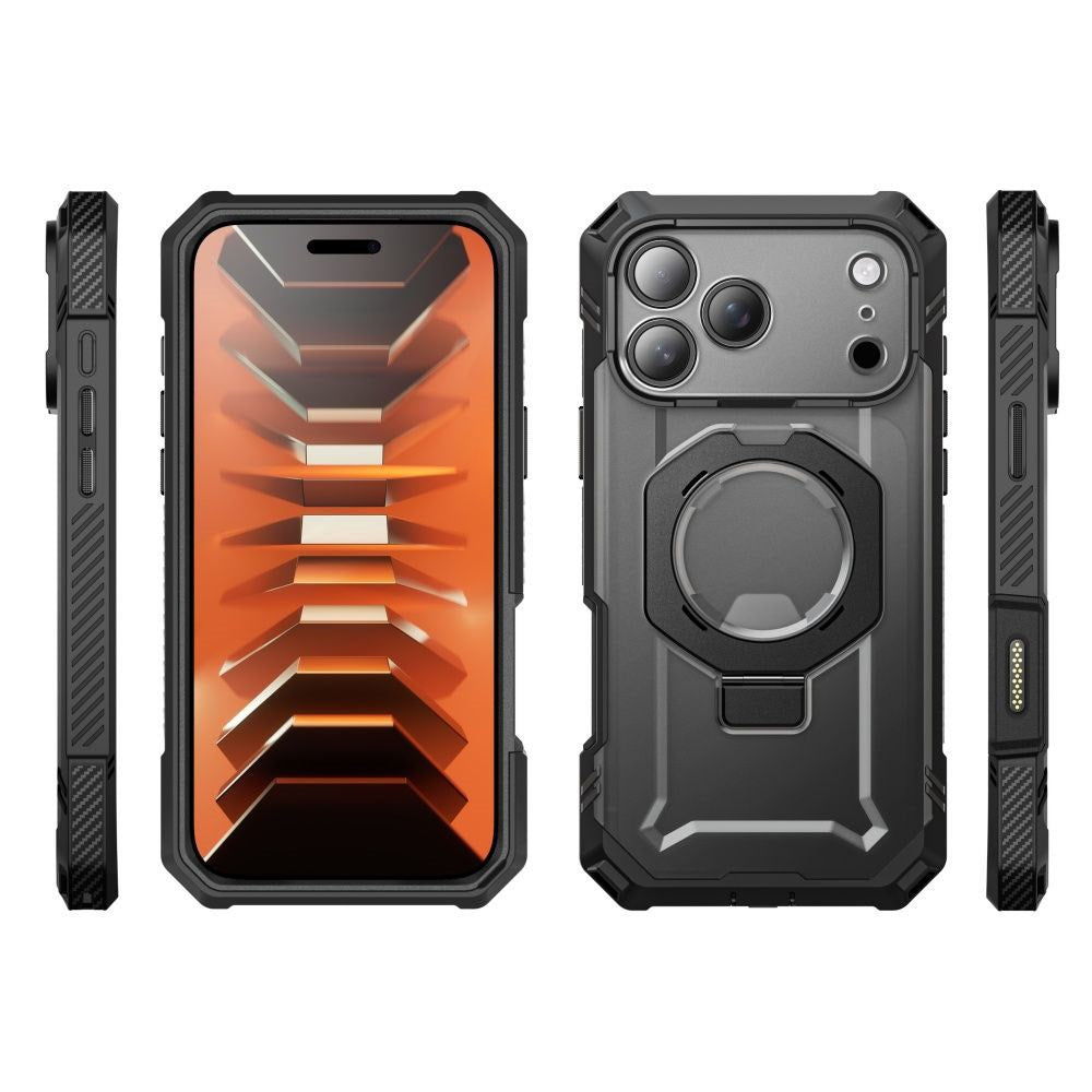 iPhone 18 Pro / 17 Pro Supcase Grip Pro Mag Case - MagSafe Compatible - Black