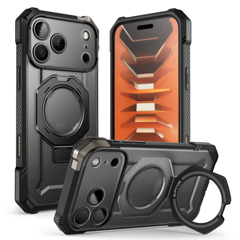 iPhone 18 Pro Max / 17 Pro Max Supcase UB Grip Mag Case - MagSafe Compatible - Black
