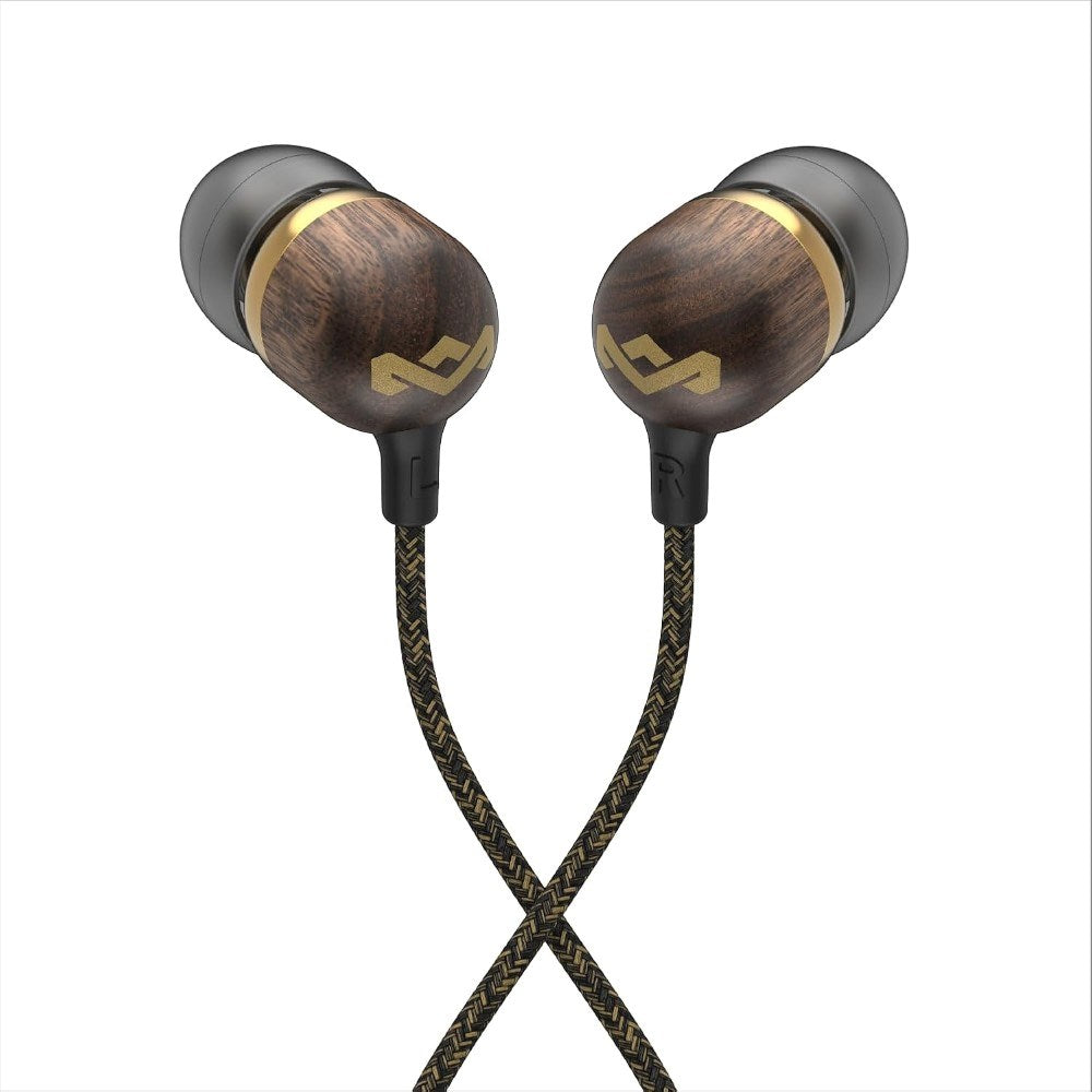 House of Marley Smile Jamaica Jack Plug In-Ear Headphones - Brass