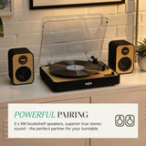 House of Marley Uplift Bookshelf Bluetooth Speaker - Black / Light Bamboo