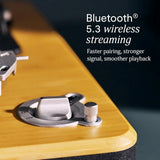 House of Marley Stir It Up Wireless 2 Turntable - Black / Light Bamboo