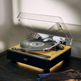 House of Marley Soul Rebel Turntable - Black / Light Bamboo