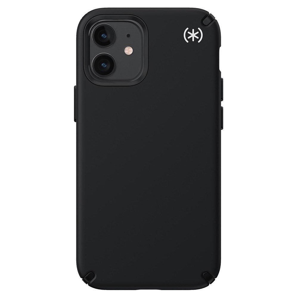 iPhone 12 Mini Speck Presidio2 Pro Case - Soft Touch - Antibacterial - Black