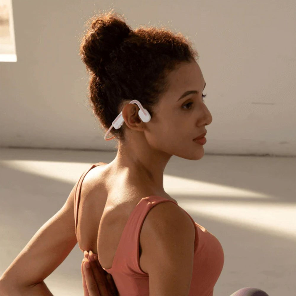 Shokz OpenMove - Wireless Headphones - Pink / White