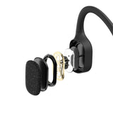 Shokz OpenSwim - Wireless Swimming Headphones - Black